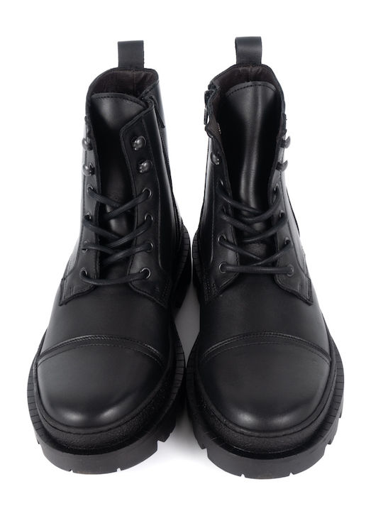 Piele Negru Bocanci