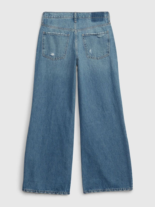 GAP Pantaloni copii din denim Albastru