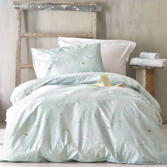 Rythmos Sheet Set with Elastic Band Cotton Jerom 105x205cm 3pcs Rythmos Sheet Set with Elastic Band Cotton Jerom 105x205cm 3pcs