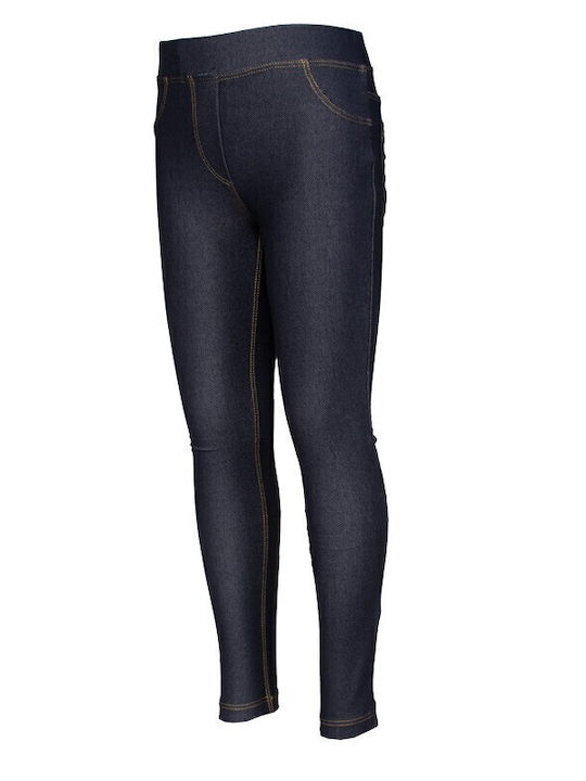 Kinder Leggings Lang Blau