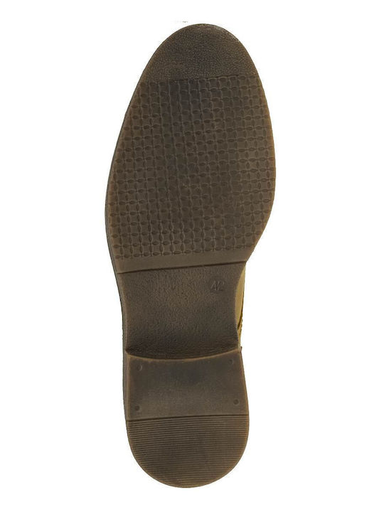 Leather Tabac Brown Boots