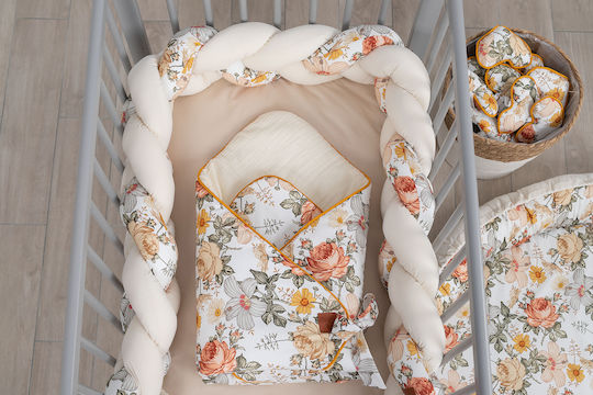 Tuttolina Baby-Kissen Nest Savanna Beige 55x80cm