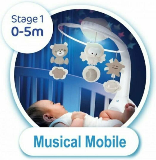 Infantino Mobilă Pătuț cu Muzică, Rotație și Proiector