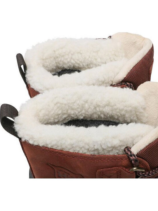Varanger Leder Braun Stiefel