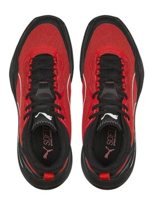 Playmaker Low Basketball Shoes Red