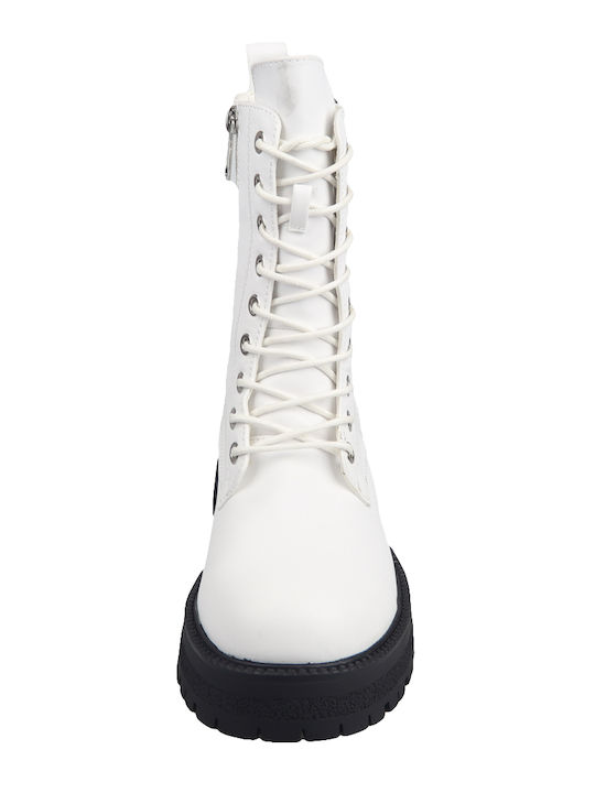Women's Ankle Boots White