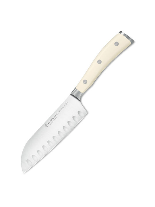 Wusthof Classic Ikon Μαχαίρι Santoku από Ανοξείδωτο Ατσάλι Creme 14cm 4172-0-14 1030431314