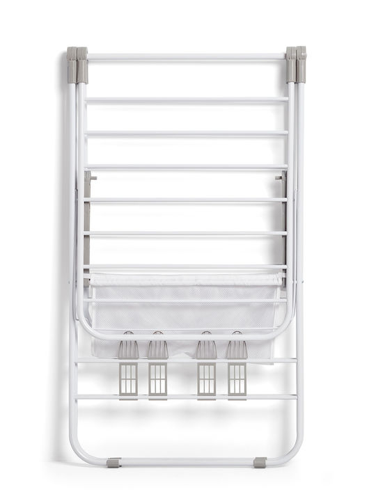 Rayen Rayen Metallic Folding Floor Clothes Drying Rack with Hanging Length 16m