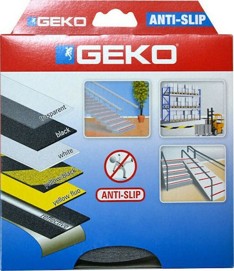 Geko Black Self-Adhesive Grip Tape Black 25mmx18m 1pcs