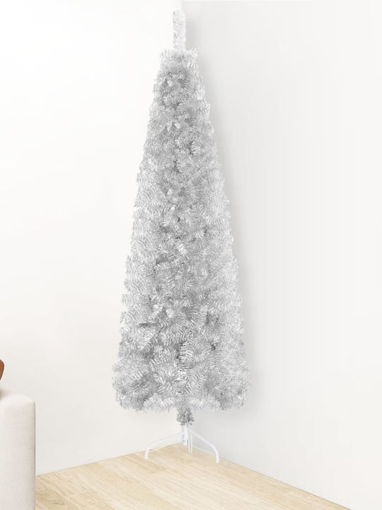 Christmas Tree Wall 150cm with 176 Branches Silver