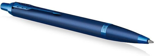 Parker Pen Set Rollerball made of Steel Blue in a case (in a paper cassette)