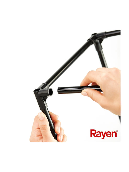 Rayen Текстилни гардероби с Цип и Рафтове в Сив Цвят 105x45x161см