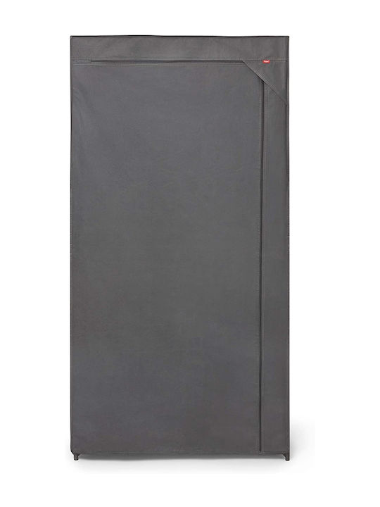 Rayen Stoffschrank mit Reißverschluss in Gray Farbe 79x54x155cm