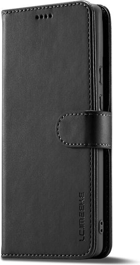 PU Back Cover Piele artificială Magnetic Negru (Google Pixel 6)