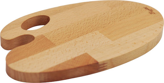 Bisetti Πλατώ Σερβιρίσματος Ξύλινο 25x15x2εκ.