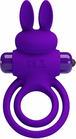 Pretty Love Vibrant Penis Ring III Vibrating Cock Ring Cock Silicon Purple