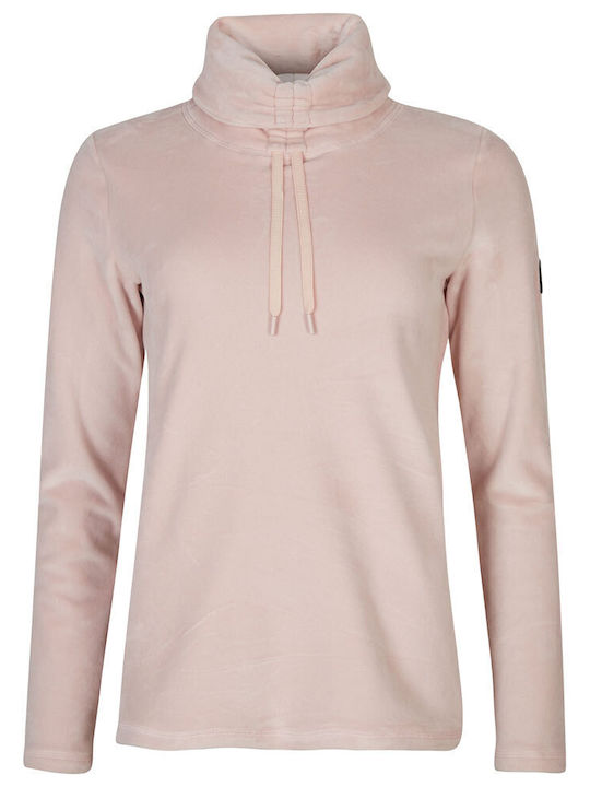 Clime Plus Winter Women's Fleece Blouse Long Sleeve Pink