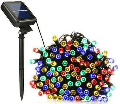 100 Lichter LED 10m. Mehrfarbige Solar in Zeichenfolge 1Stück 100 Lichter LED 10m. Mehrfarbige Solar in Zeichenfolge 1Stück
