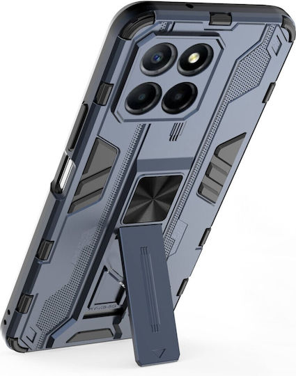 Shockproof Armor Back Cover Πλαστικό Μαγνητικό Μπλε (Honor X8)
