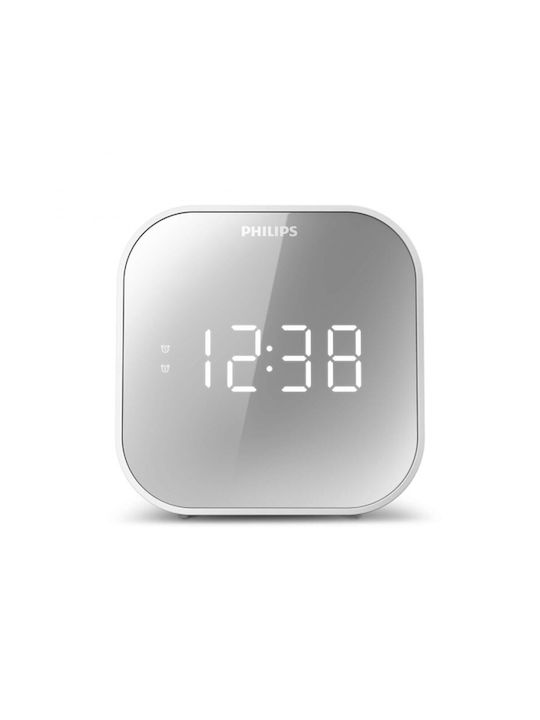 Philips Tabletop Digital Clock with Alarm & Radio TAR4406/12