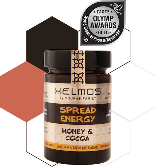 Χελμός Μέλι Spread Energy με Φυστικοβούτυρο 390gr