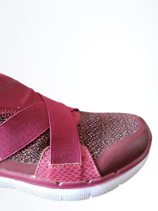 Slip-On-uri Anatomici Pentru Femei Burgundy
