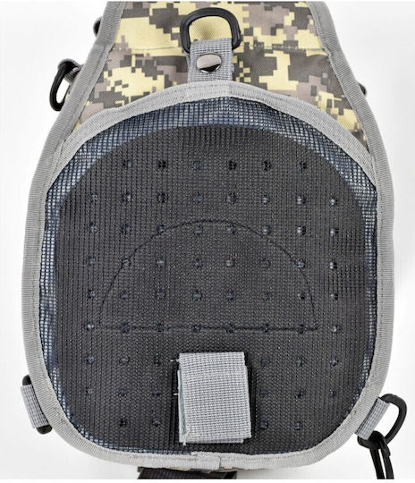Mijo Στρατιωτικό Τσαντάκι Ώμου Digital Camo 10lt