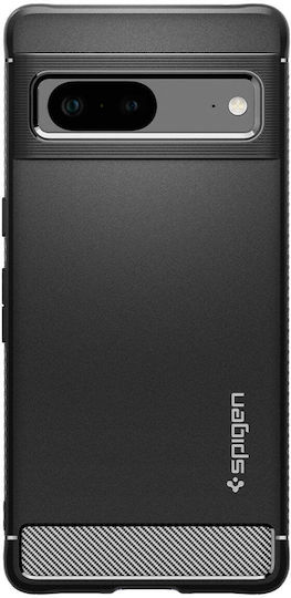 Spigen Rugged Armor Back Cover Σιλικόνης 2mm Matte Black (Google Pixel 7)