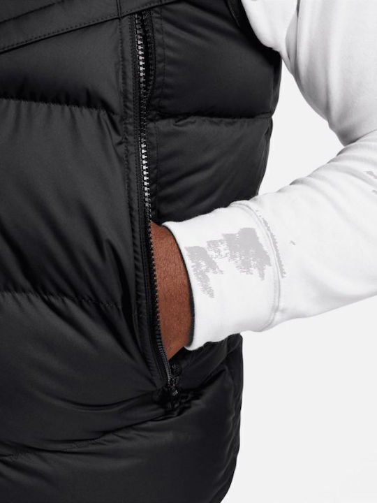 Storm-Fit Windrunner Sleeveless Winter Jacket Puffer Waterproof Black