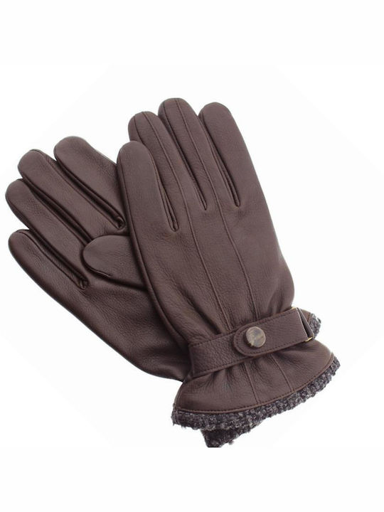 Samsonite Braun Leder Handschuhe