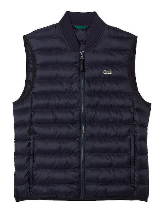 Sleeveless Jacket Puffer Dark blue