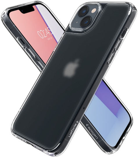 Spigen Quartz Hybrid Umschlag Rückseite Silikon Matte Clear (iPhone 14 Plus)