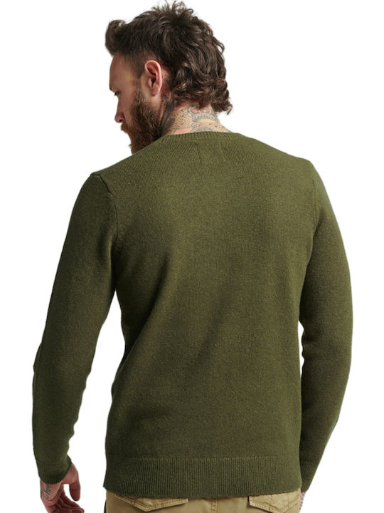 Superdry Vintage Long Sleeve Sweater Khaki