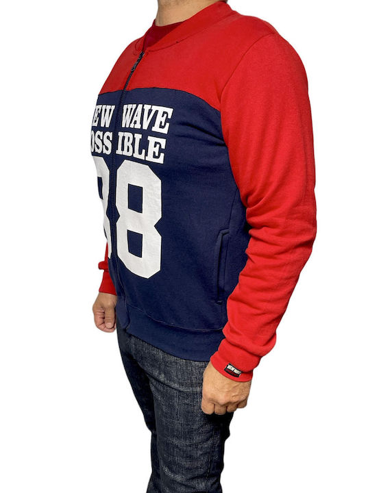 NEW WAVE Jackets unisex- men's RED-BLUE