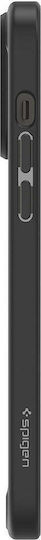 Spigen Crystal Hybrid Back Cover Plastic negru mat (iPhone 14 Pro Max)