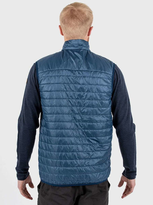 Fjallraven Abisko Αμάνικο Ανδρικό Μπουφάν Puffer Μαύρο