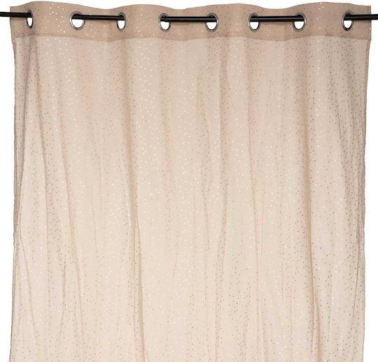 Детска завеса Berlingot с куки Beige 174213C 140x250cm