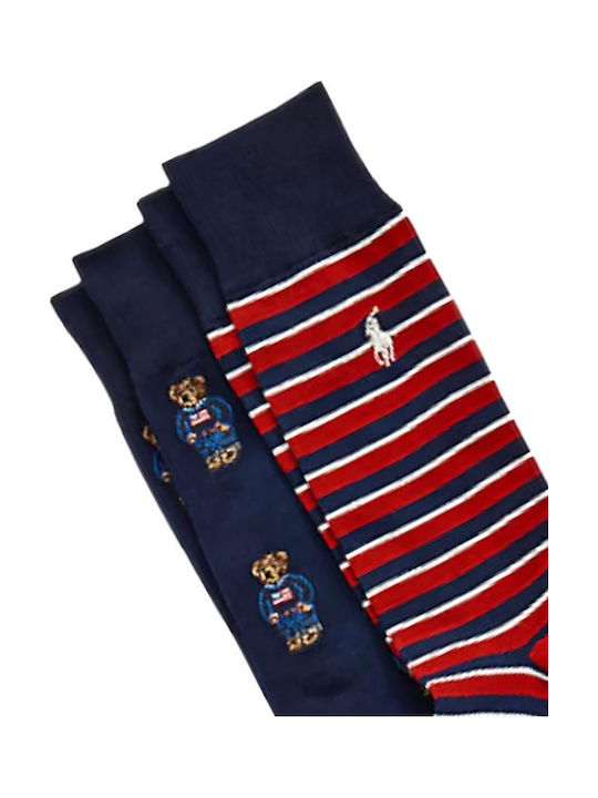 Ralph Lauren Herren Socken Mehrfarbig 2Pack