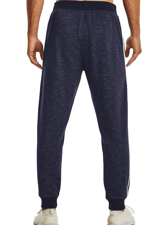 Essential Sweatpants with Elastic Navy Blue