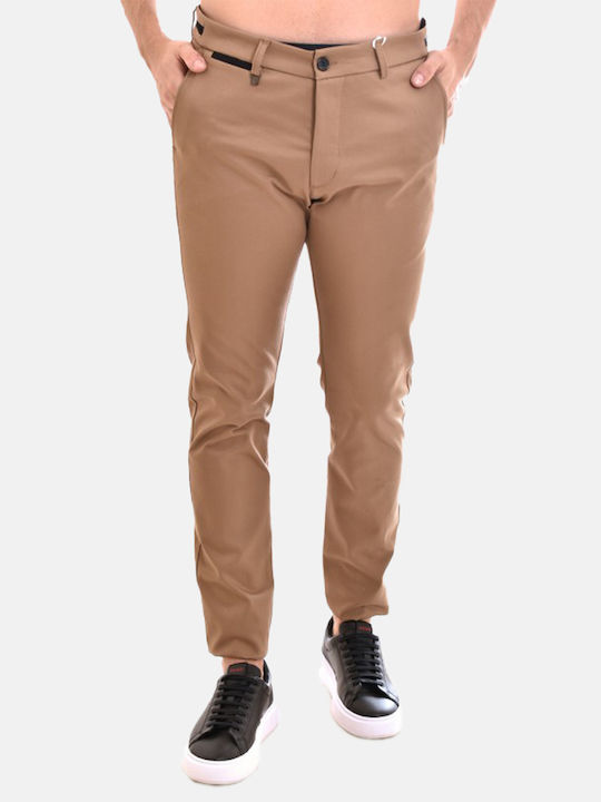 Pantaloni Elastic Bej