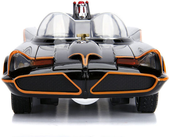 Jada Toys DC Comics Batmobile Classic TV Series Batmobile Replica Vehicle in Scale 1:18 3 Pieces