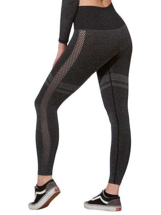 Stark Soul Ausbildung Frauen Gekürzt Leggings Hochgeschnitten Schwarz