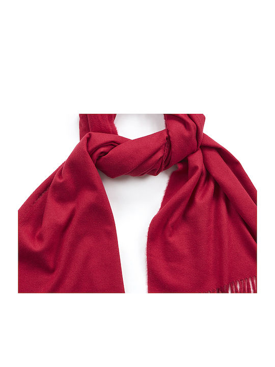 Verde Women's Wool Scarf Red