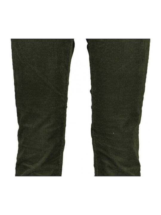 Trousers Chino Elastic Green