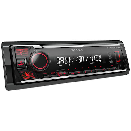 Kenwood Ραδιόφωνο Αυτοκινήτου 1 DIN (Bluetooth/USB)