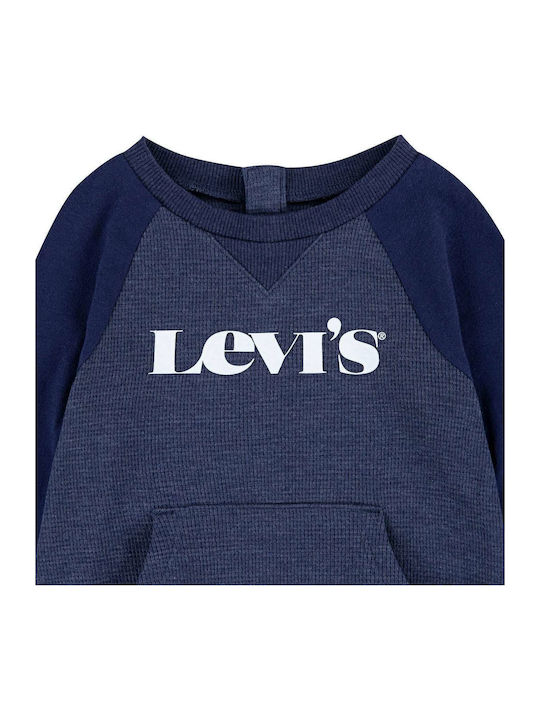 Levi's Body pentru Bebeluși Mânecă lungă Albastru