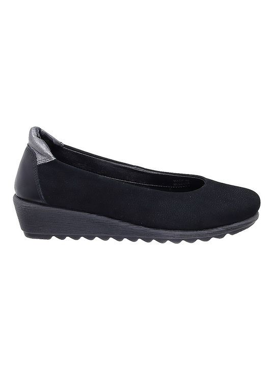 The Flexx Damen Ballerinas KK169004 Schwarz