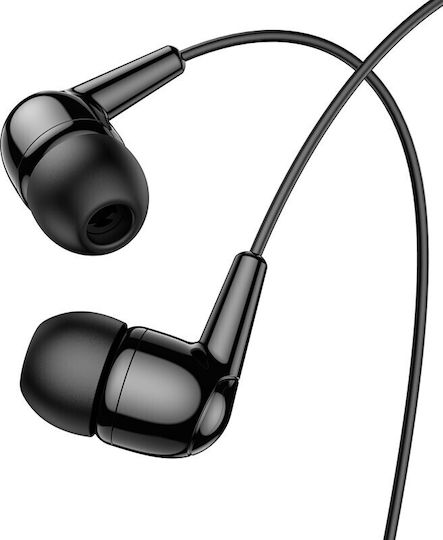 Hoco M97 In-Ear Freihändig Kopfhörer mit Stecker 3.5mm Schwarz
