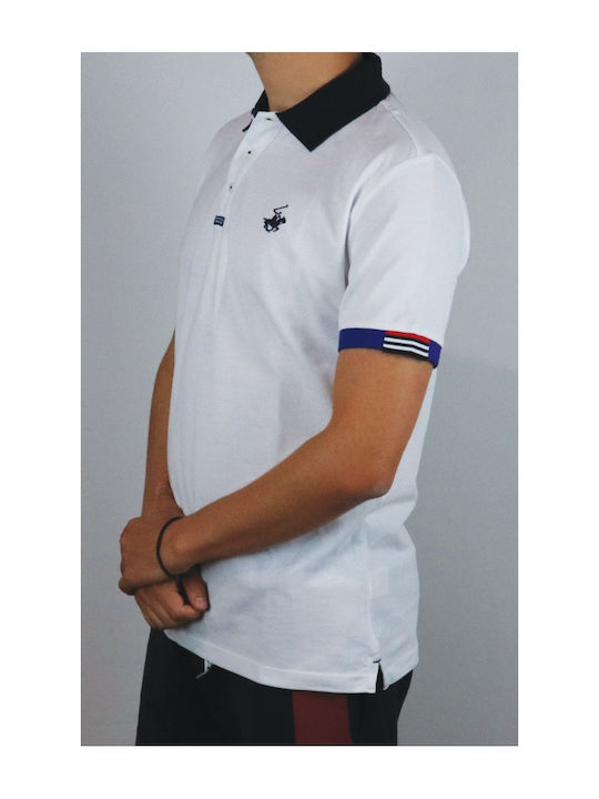 Polo Short Sleeve Blouse White