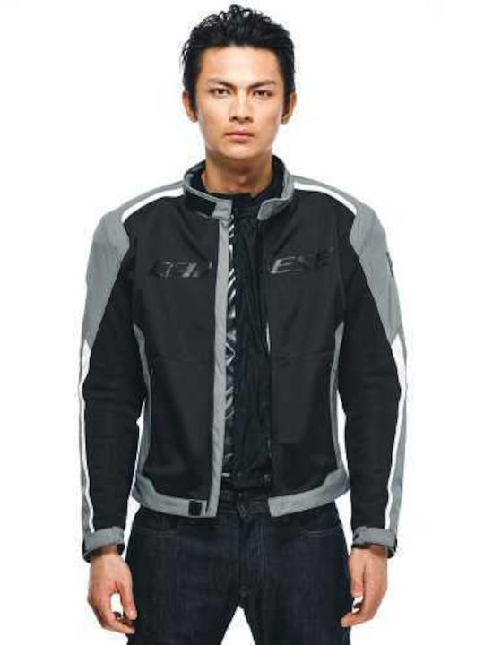 Dainese Hydraflux 2 Air D-Dry Καλοκαιρινό Ανδρικό Μπουφάν Μηχανής Αδιάβροχο Blk/Cha-Gray